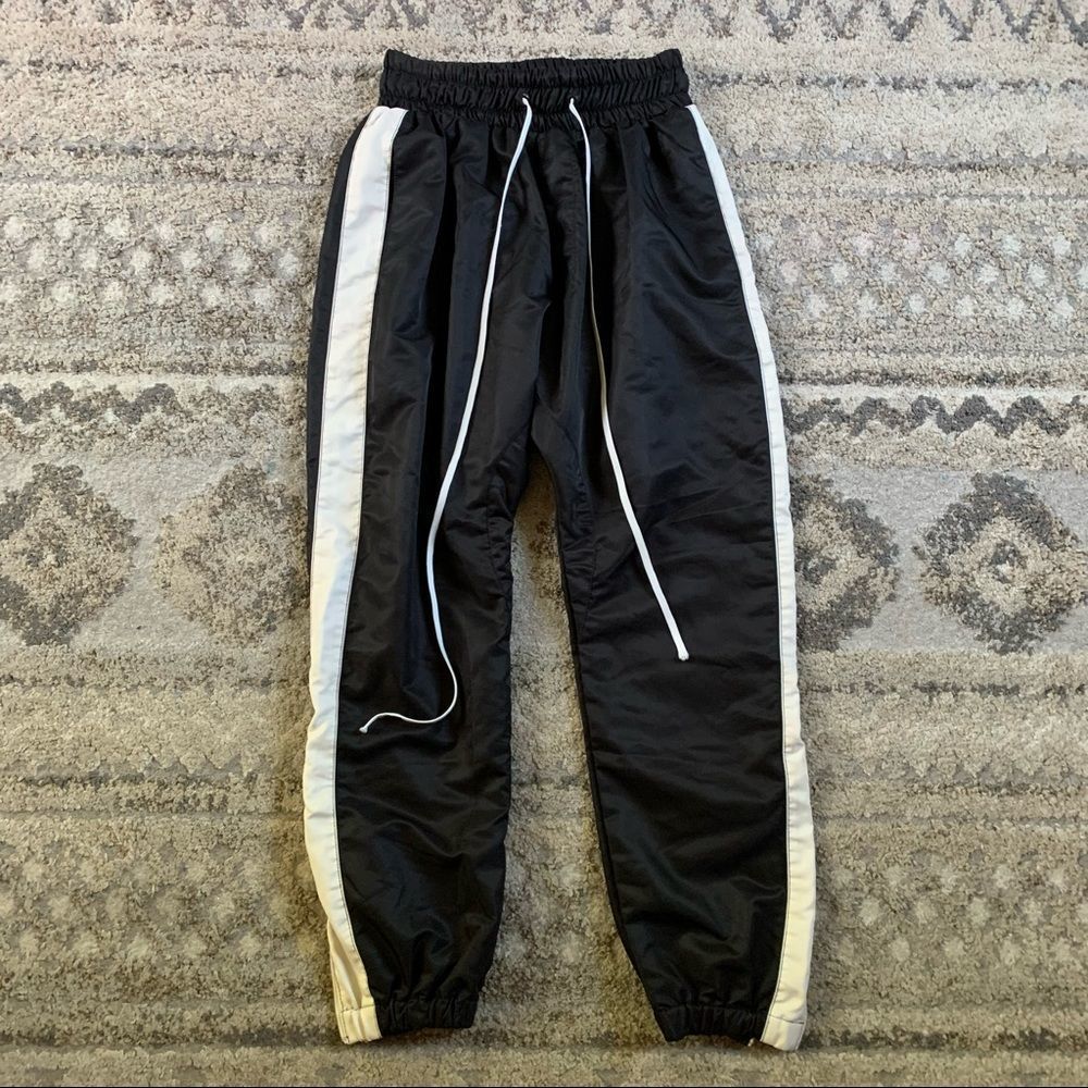 Daniel Patrick Track Pant Black Off White XS